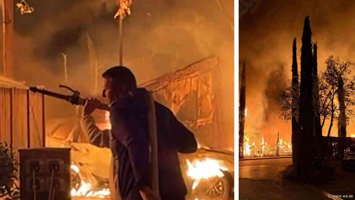 „Was wir im Urlaub so machen“: Feuerwehrleute aus Deutschland retten Feriengäste bei Campingplatz-Inferno