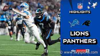Detroit Lions @ Carolina Panthers | NFL highlights