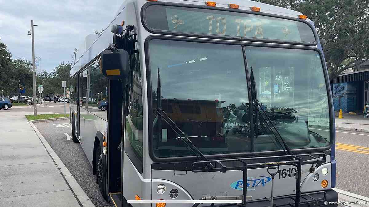 PSTA's express route to Tampa International Airport up and running