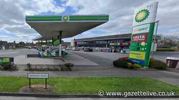 Thief at Stockton BP garage hurled broken glass jar at man before making off with coffee