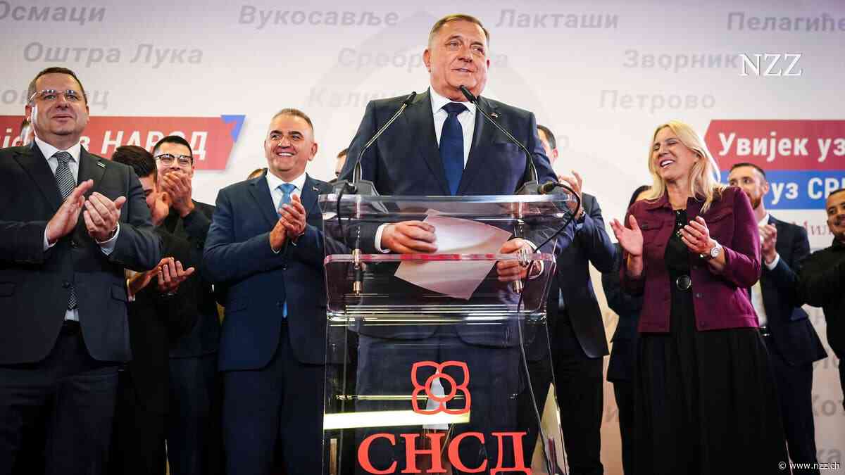 Die Wähler in Bosnien-Herzegowina stärken serbische und kroatische Nationalisten