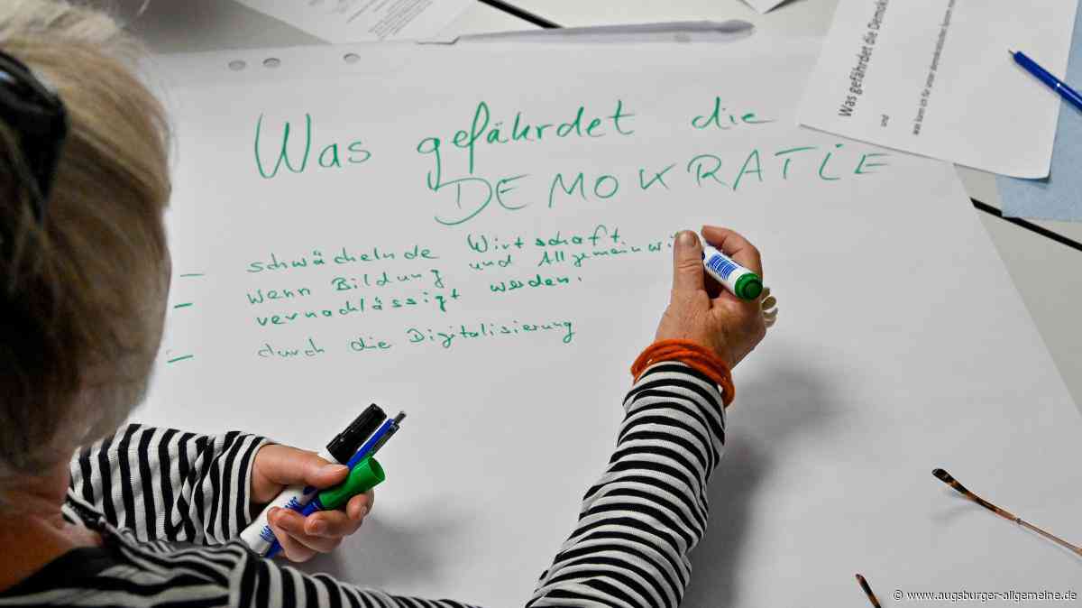 So diskutiert Landsberg über die Demokratie und ihre Zukunft