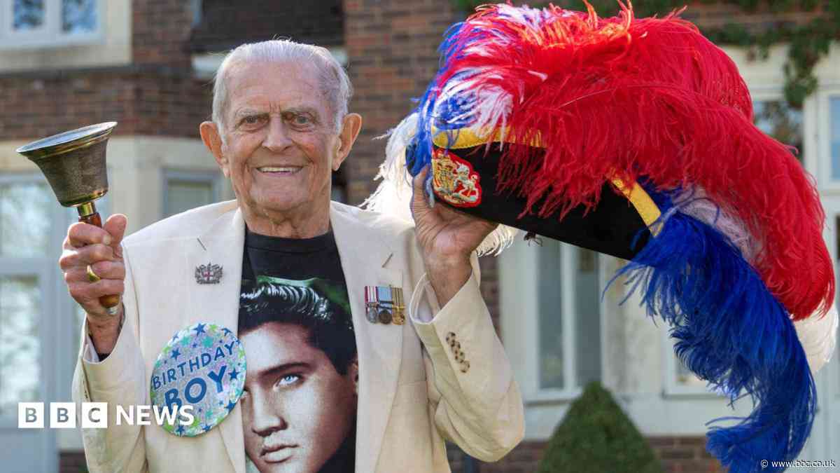 'I'm 90 now. My town crier uniform is too heavy'