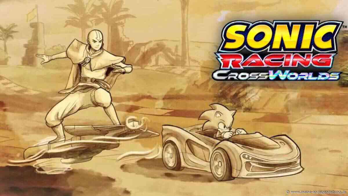 Sonic Racing: CrossWorlds – Avatar Aang und Katara bändigen die Strecken im Oktober