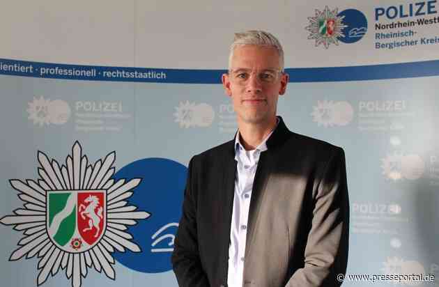POL-RBK: Rhein.-Berg. Kreis - Führungswechsel bei der Kriminalpolizei - Felix Horn übernimmt die Leitung der Direktion Kriminalität