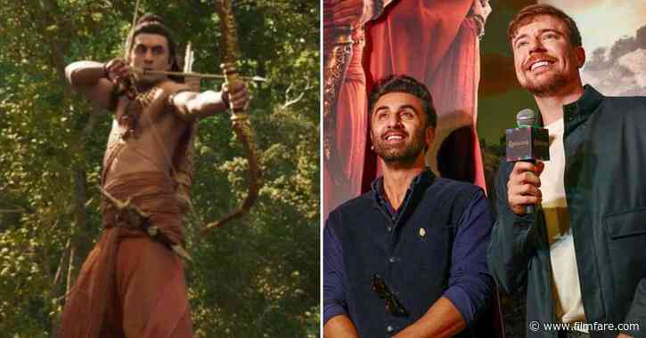 MrBeast Shares Glimpses From His Meet Up With Ranbir Kapoor And Other Ramayana Cast Members