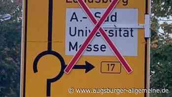 B17-Sperrung sorgt für Staus in ganz Augsburg