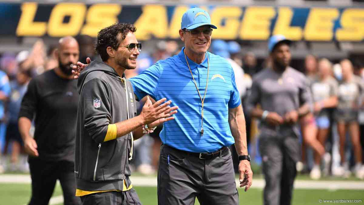 ‘Keep growing’ – Jim Harbaugh gives his verdict on Mike McDaniel’s future as LA Chargers OC