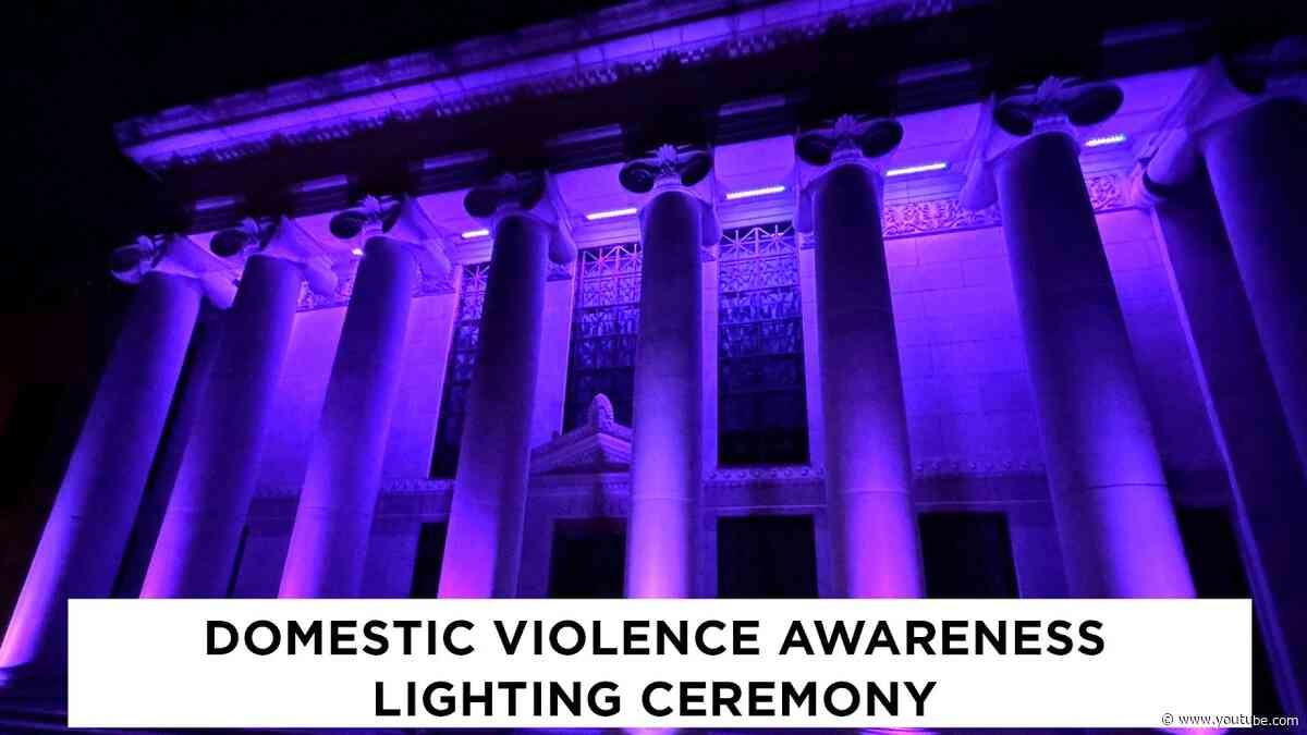 Domestic Violence Awareness Lighting Ceremony