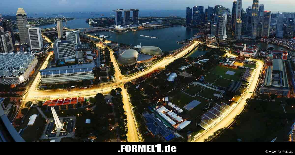 So wird das Wetter beim Grand Prix von Singapur