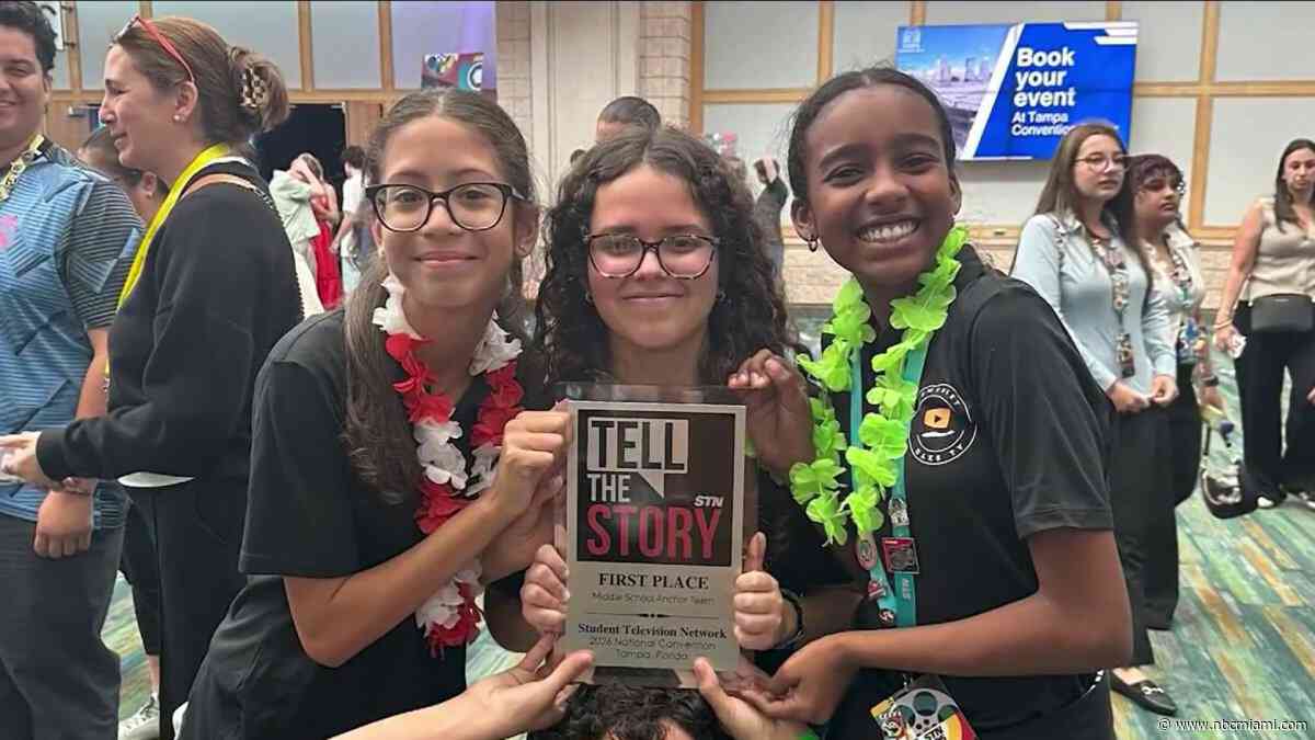 Next generation of storytellers: South Florida students win NBCU Academy competition
