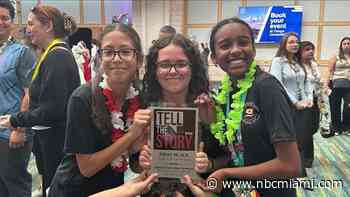 Next generation of storytellers: South Florida students win NBCU Academy competition