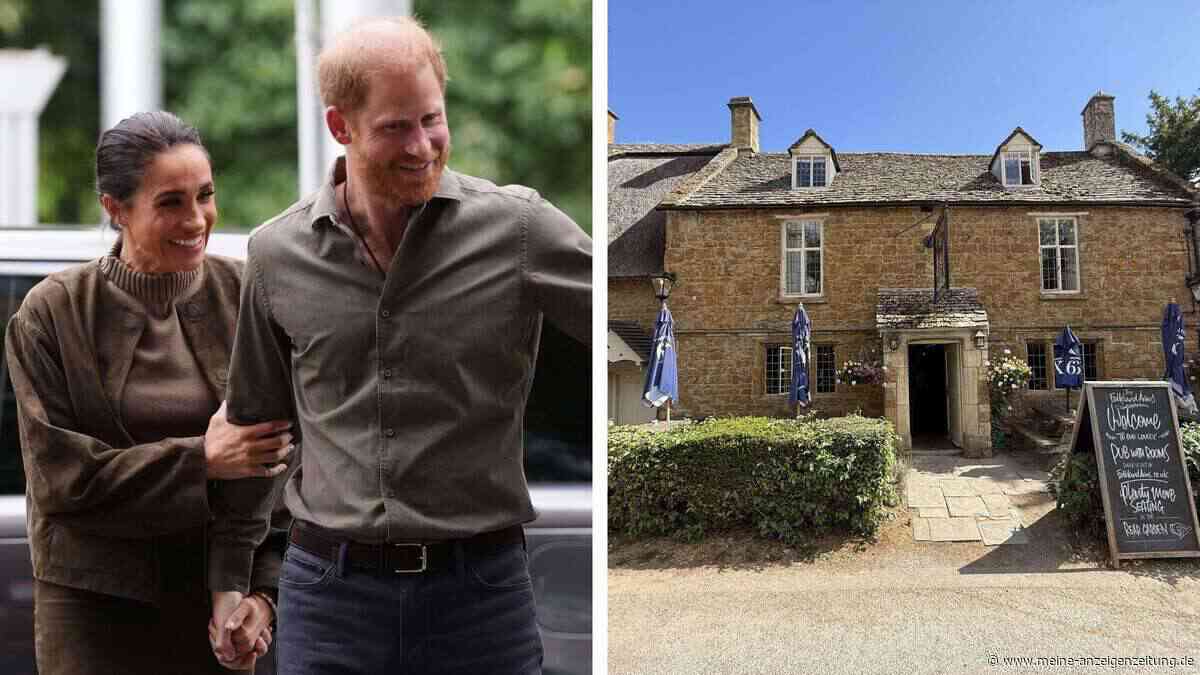 Pub-Date in den Cotswolds: Meghan und Harry Hand in Hand zum Mittagessen