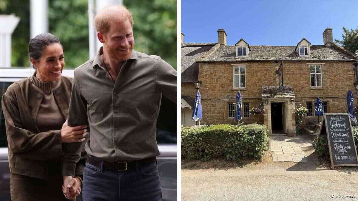 Pub-Date in den Cotswolds: Meghan und Harry Hand in Hand zum Mittagessen
