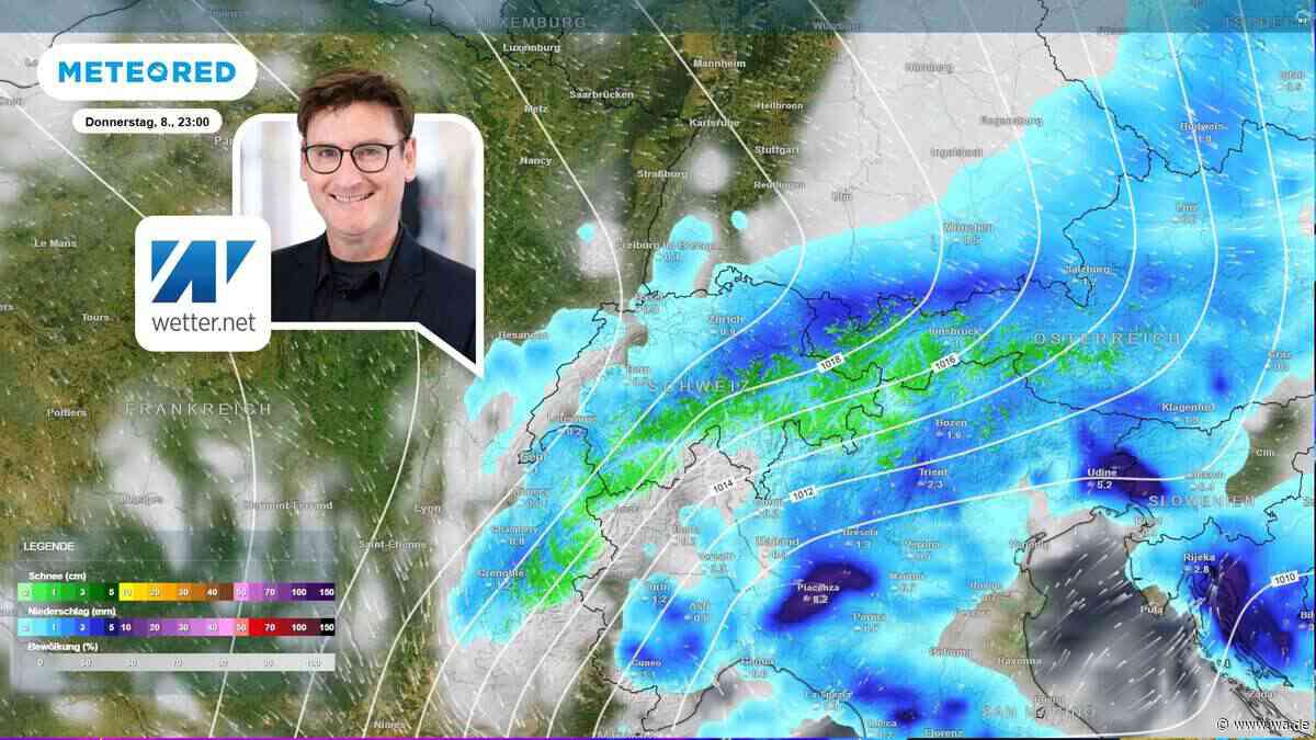 Noch einmal Sommerwetter – dann bricht der Herbst mit Sturmböen und Schnee in den Alpen herein