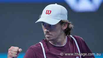 Alex de Minaur books a spot in China Open final after semi-final twist