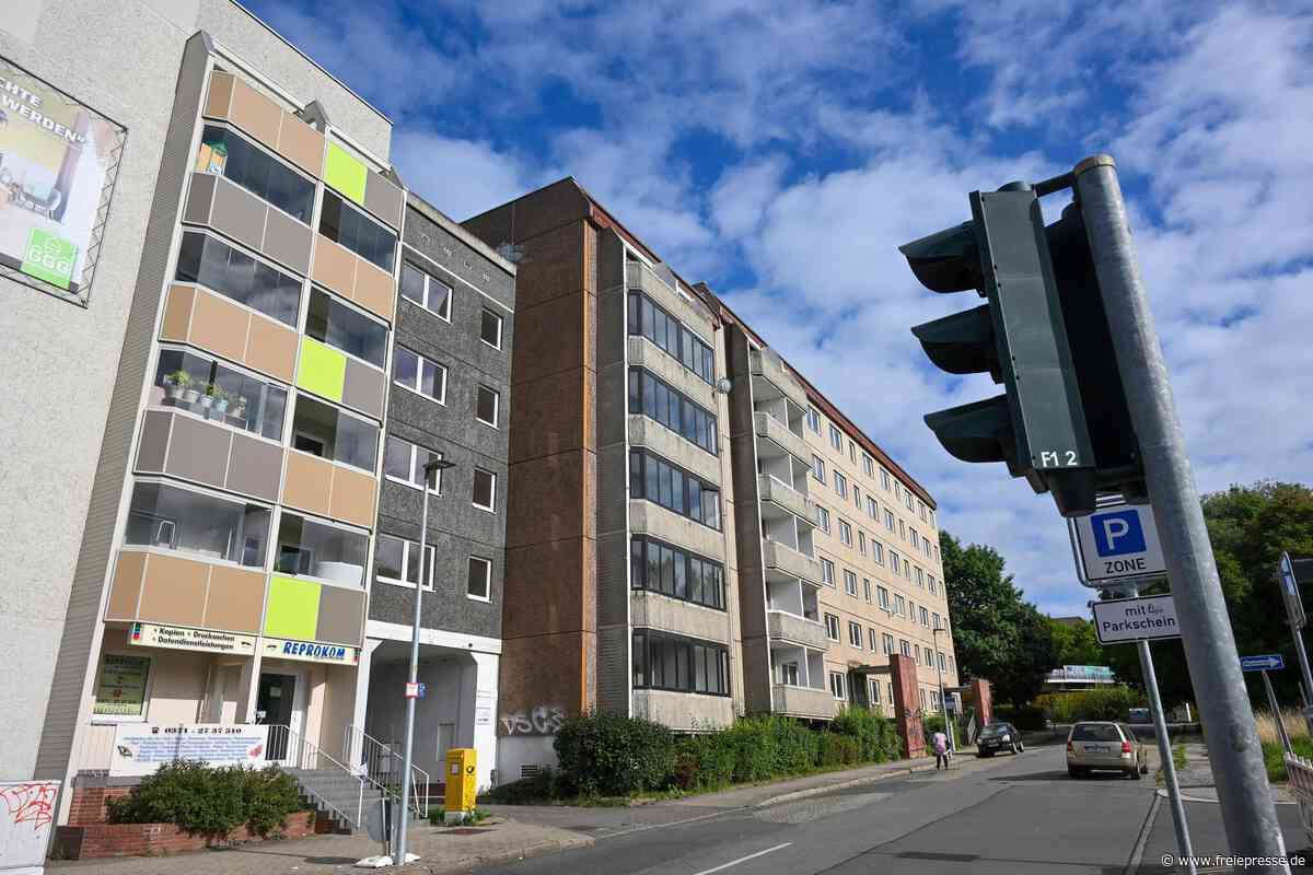 Plattenbau-Tristesse am Eingang zur Chemnitzer Innenstadt: Passiert da noch was?