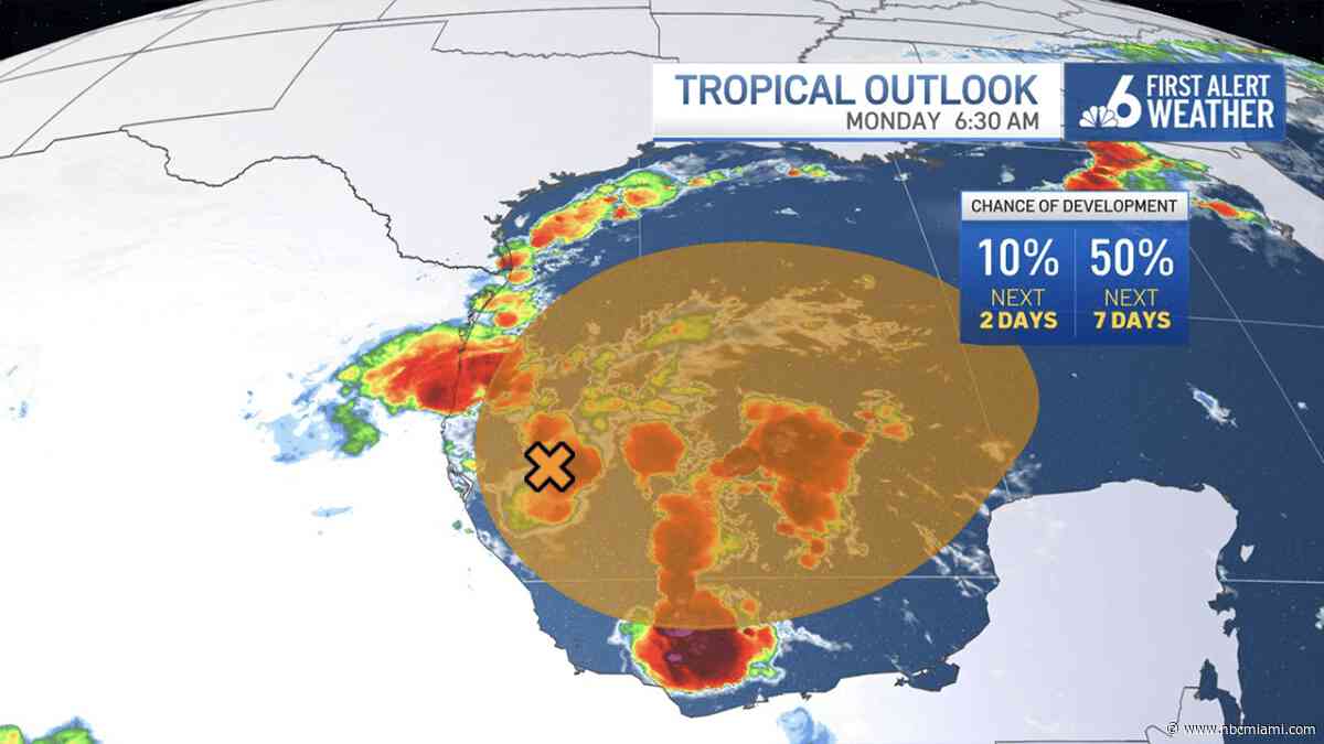 Forecasters monitor possible system in the Gulf that could become named storm