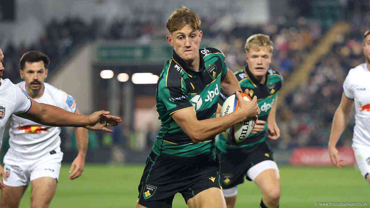 James Pater following in George Furbank’s footsteps at Northampton Saints