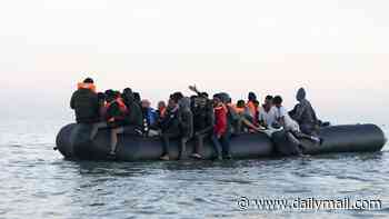 Two men dead and two women severely burned following fire on overcrowded mega-dinghy heading for Britain from France