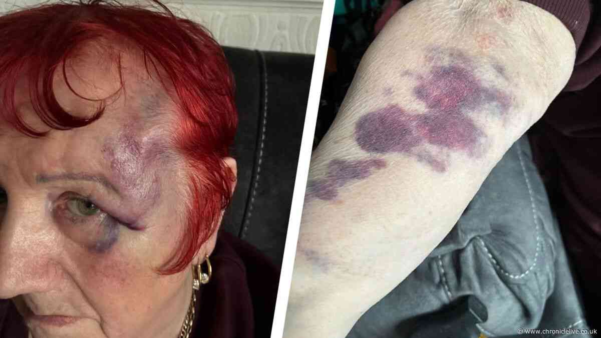 'Give us the money' - Terrifying moment masked gang attacked County Durham nana in her home