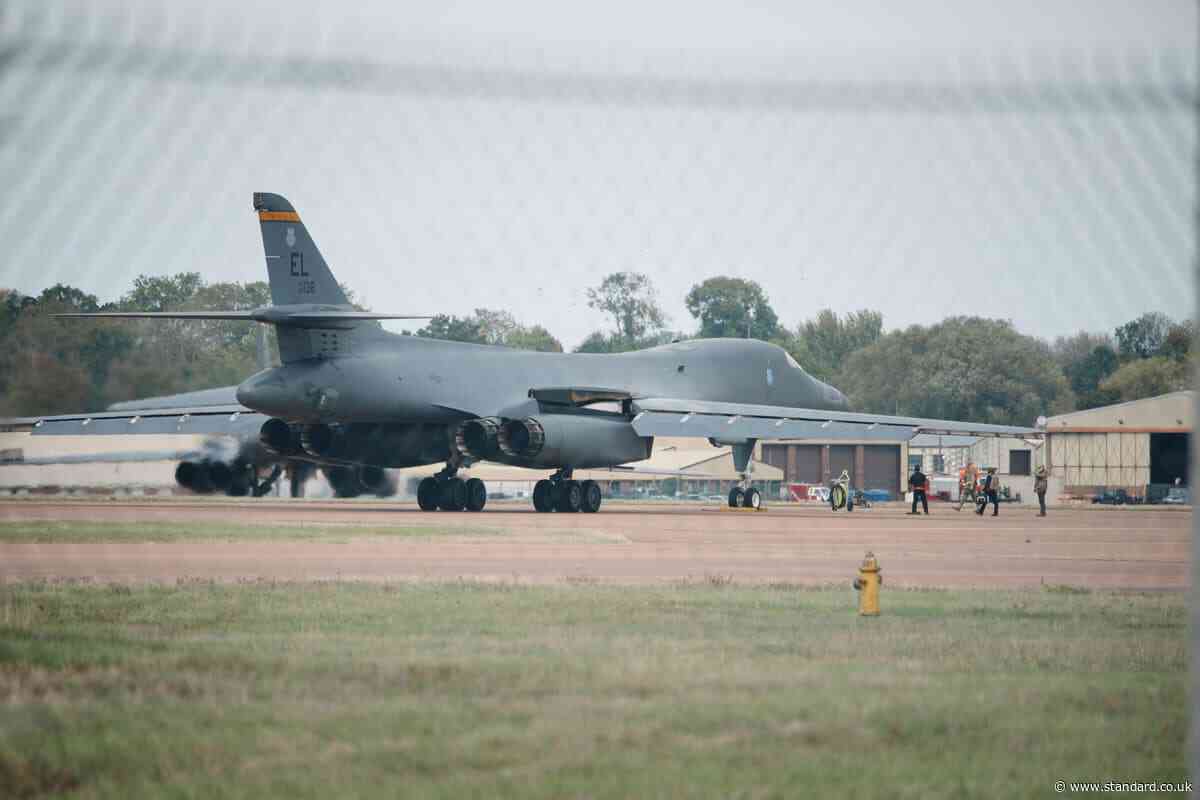 RAF Fairford ‘safe’ after US withdraws bombers, Downing Street says