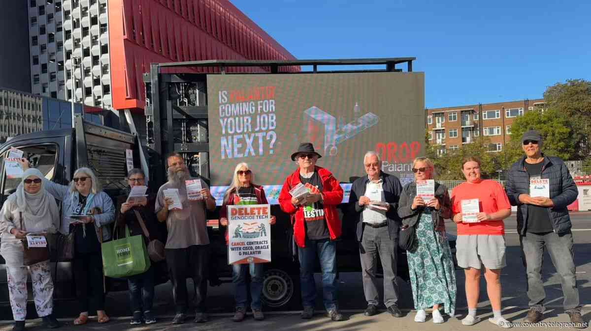 Thousands back demand for Coventry council to end £1.25m Palantir contract