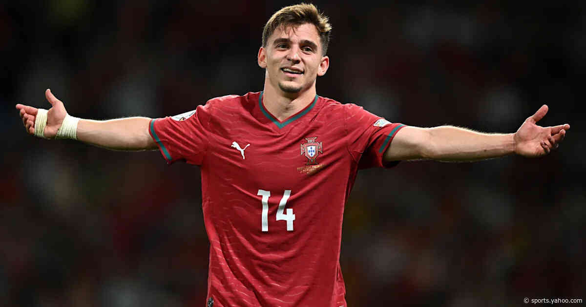 Conceicao sent off after being shown two yellow cards in 10 seconds for Portugal