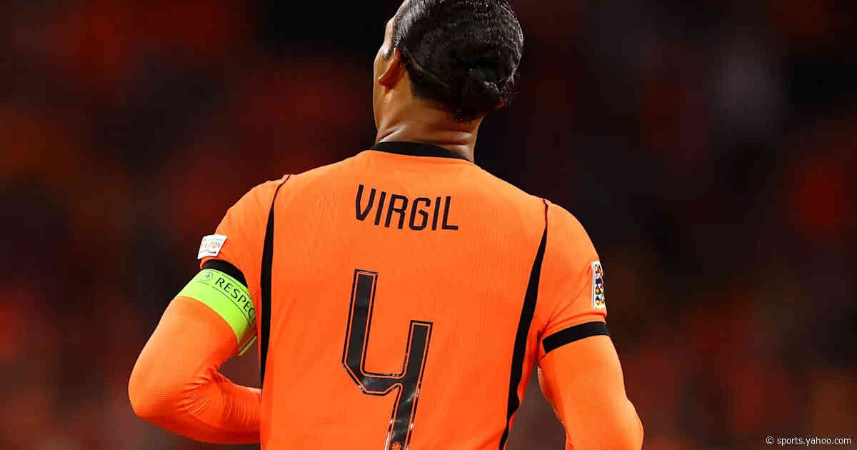 ‘This is an evening I am very proud of’: Liverpool defender Virgil van Dijk enjoys 100th appearance for the Netherlands