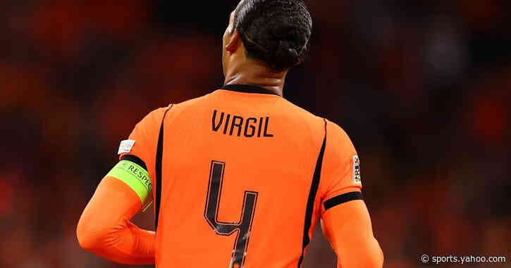‘This is an evening I am very proud of’: Liverpool defender Virgil van Dijk enjoys 100th appearance for the Netherlands