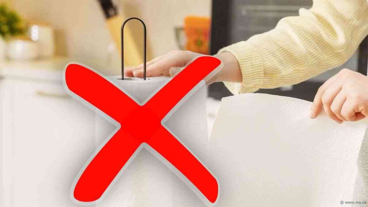 Eine sparsame Alternative zur Küchenrolle ist auf dem Vormarsch