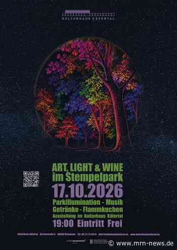 Mannheim – Veranstaltungsankündigung: Art, Light & Wine am 17. Oktober 2026 im Kultuhaus Käfertal