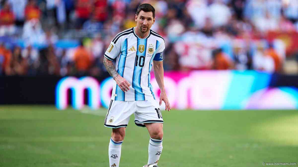 What to know for Messi's final Argentina game: Opponent, how to watch and more