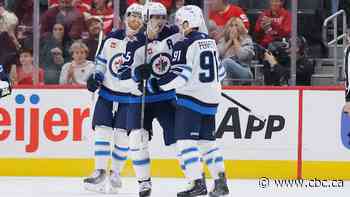 Jets down Detroit 3-2, driven by a pair of Kyle Connor power-play goals