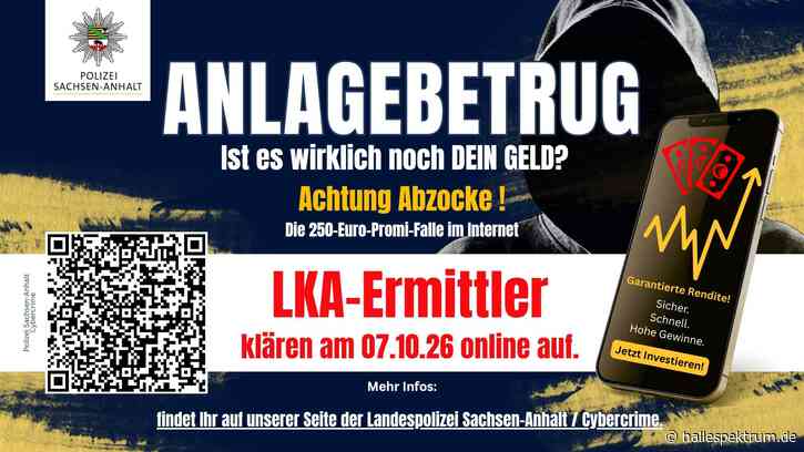 LKA warnt vor zunehmendem Anlagebetrug im Internet