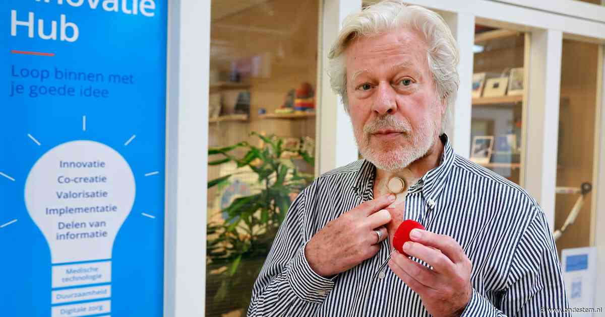 Door kanker raakte Boudewijn zijn stem kwijt, maar dankzij AI en dit apparaatje klinkt hij weer zoals vroeger