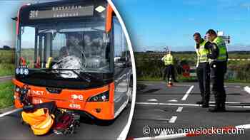 Persoon op scootmobiel overleden na aanrijding met lijnbus
