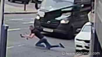 Attacker who kicked man in front of oncoming van at random is set to be released early from prison after serving just a few MONTHS of 11-year sentence