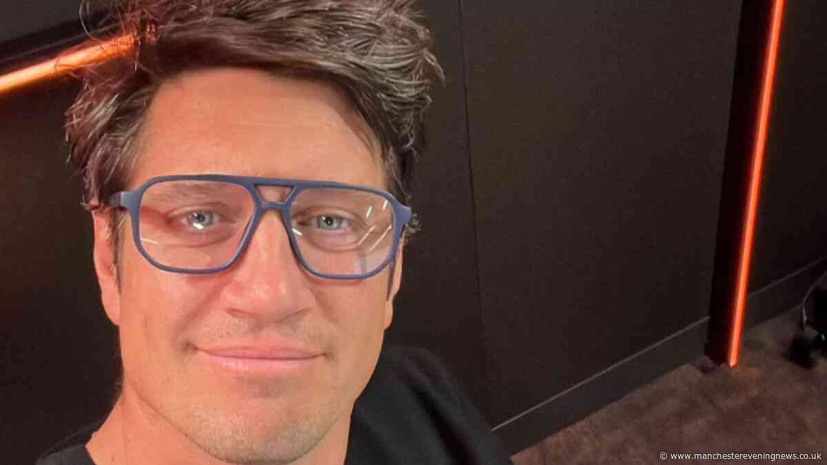 Vernon Kay says he's been 'outed' after mysterious graffiti appears