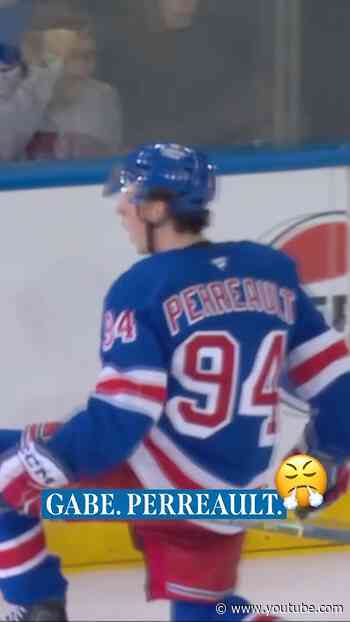 REBOUND. SCORE. 😤 #nyr #hockey #nhl #gabe
