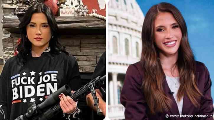 Beni Rae Harmony nuova addetta stampa di Trump: sui social virale la sua foto col fucile e la maglietta “Fu** Biden”