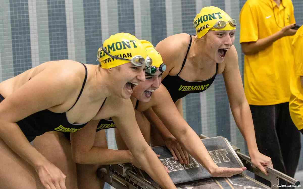 Vermont Swim & Dive Celebrates 50th Anniversary with First-Ever Win Over Northeastern