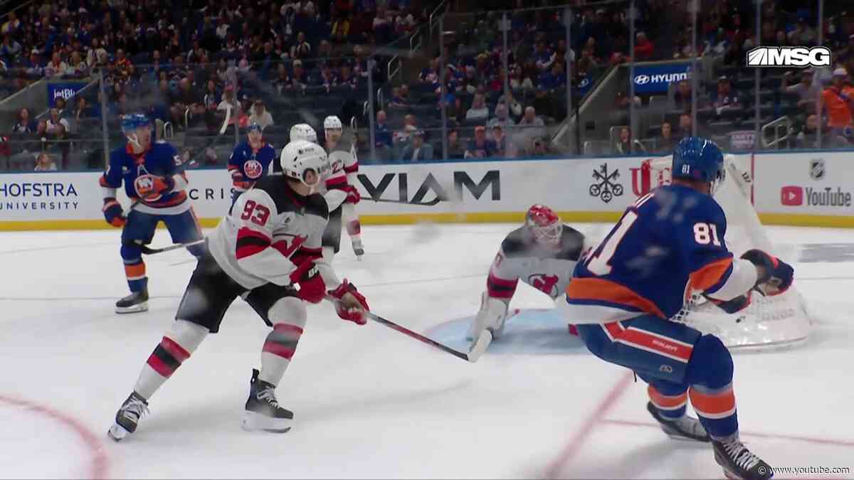Palat scores a goal against the New Jersey Devils
