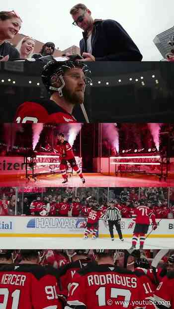 We had places to go, people go see, and a Home Opener to win. #shorts #njdevils #NHL #homeopener