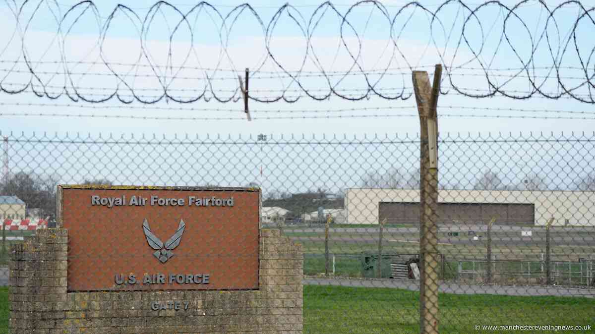 Andy Burnham insists RAF Fairford is safe following suspected terror plot