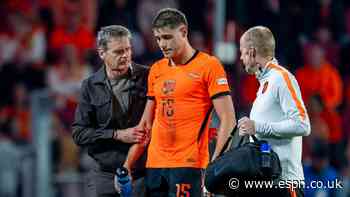 Van de Ven injury 'not a big problem' - Xavi