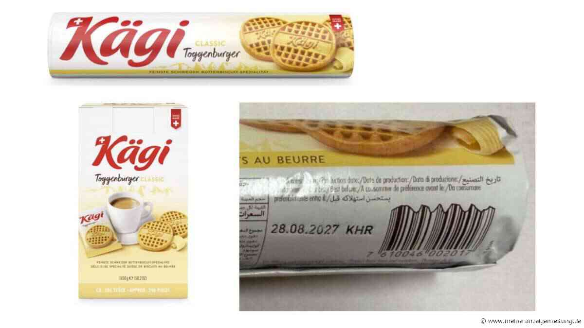 Vorsicht beim Kaffee-Keks: Butterbiscuits wegen Metallteilen zurückgerufen