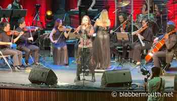 See ANETTE OLZON Perform NIGHTWISH Songs With Orchestra In São Paulo, Brazil