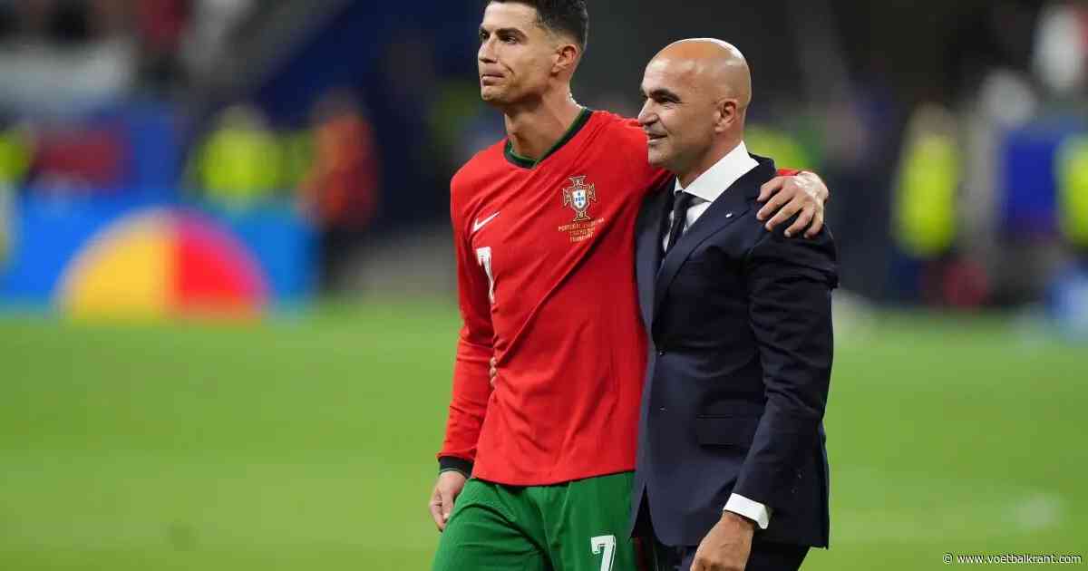 Roberto Martinez moet door het stof in hetze rond Cristiano Ronaldo