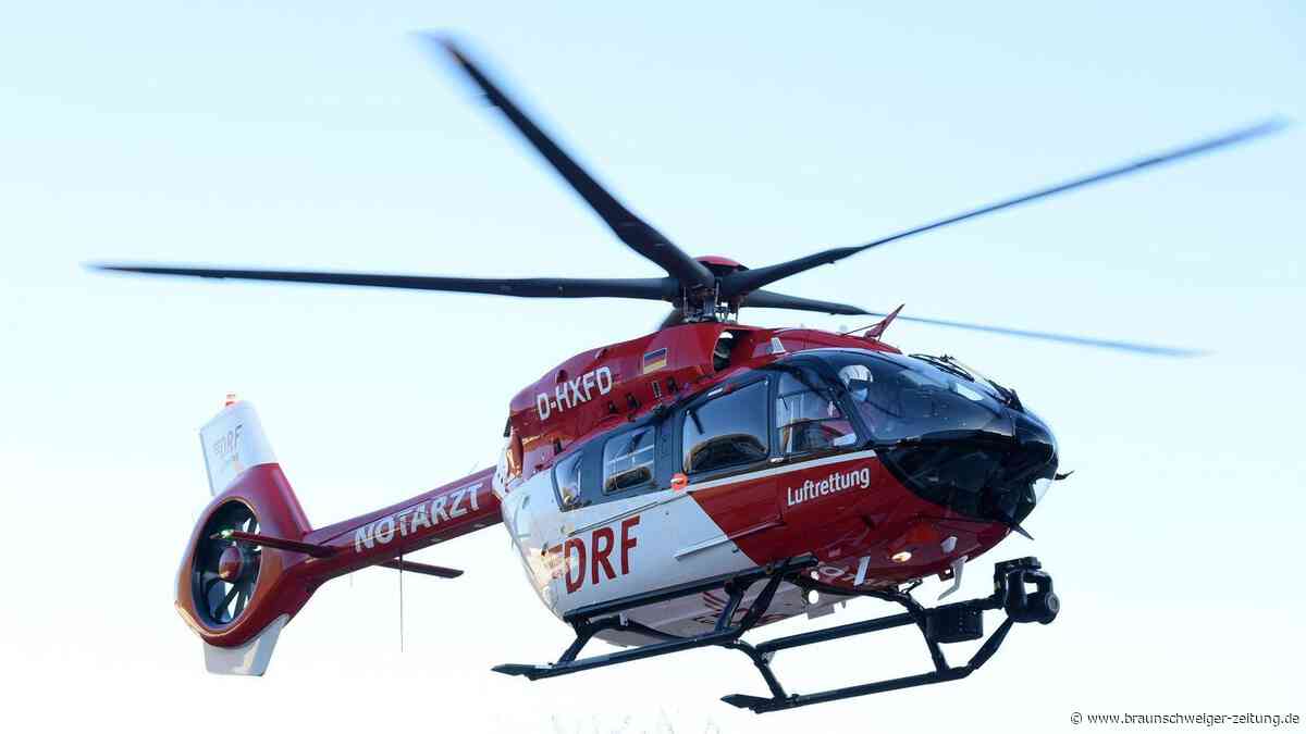 Unfall bei Barmke: 15‑Jähriger wird mit Helikopter ins Krankenhaus geflogen